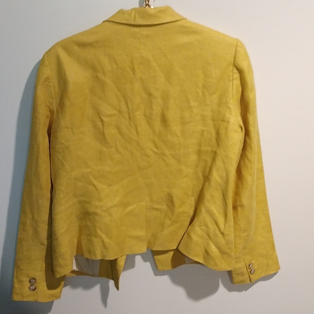 Loft Mustard Yellow Linen - Picture 4 of 4